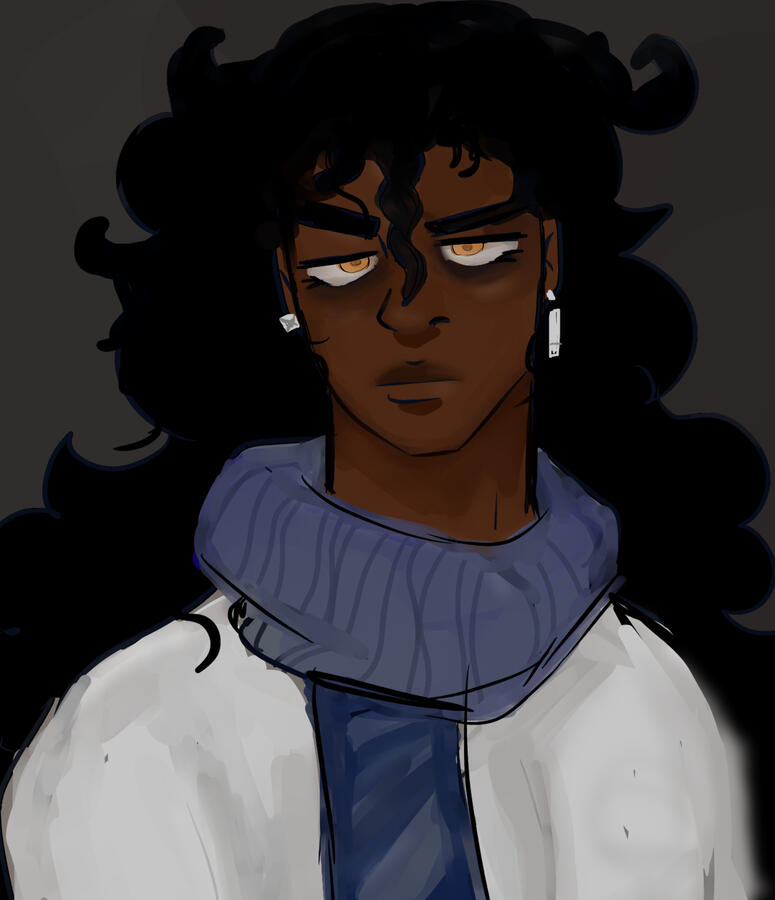 Terrance Oc drawing Waist thigh FUll render 30$